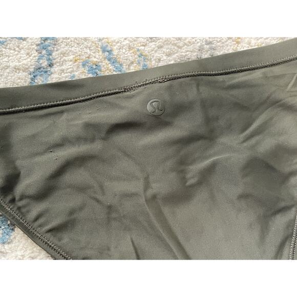Lululemon Women’s Size 4 Swim Bikini Bottom Green Olive Green - Picture 4 of 6